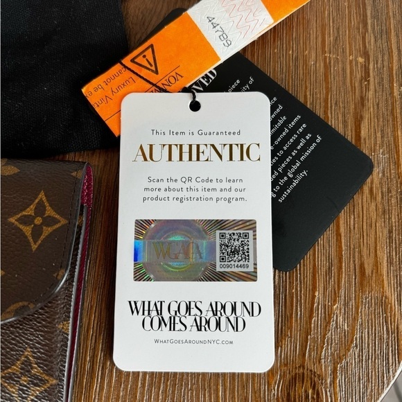 Louis Vuitton Emilie Wallet with Pink Lining and Accents - Picture 13 of 16